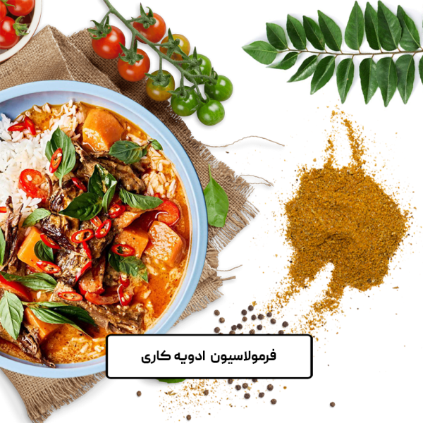 فرمولاسیون ادویه کاری 24 قلم - Image 1